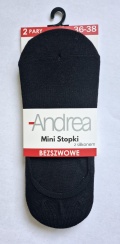 Mini Stopki bawełniane z silikonem 2PARY